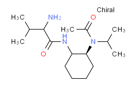 CAS No. 1354032-94-2, 2-Amino-N-((2S)-2-(N-isopropylacetamido)cyclohexyl)-3-methylbutanamide