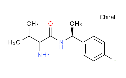 CAS No. 1290209-20-9, 2-Amino-N-((S)-1-(4-fluorophenyl)ethyl)-3-methylbutanamide