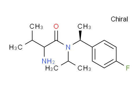 CAS No. 1354024-31-9, 2-Amino-N-((S)-1-(4-fluorophenyl)ethyl)-N-isopropyl-3-methylbutanamide