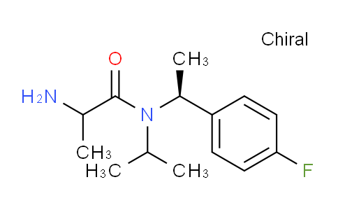 CAS No. 1354032-92-0, 2-Amino-N-((S)-1-(4-fluorophenyl)ethyl)-N-isopropylpropanamide