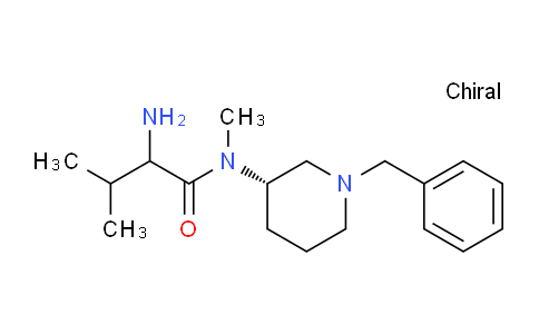 CAS No. 1354025-02-7, 2-Amino-N-((S)-1-benzylpiperidin-3-yl)-N,3-dimethylbutanamide