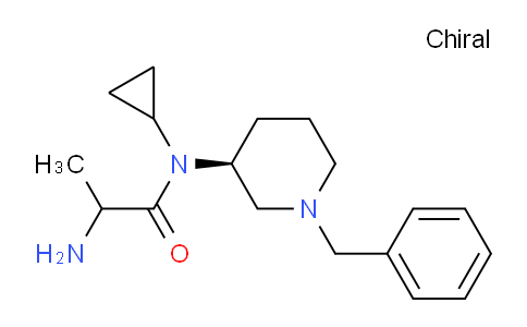 CAS No. 1354026-48-4, 2-Amino-N-((S)-1-benzylpiperidin-3-yl)-N-cyclopropylpropanamide