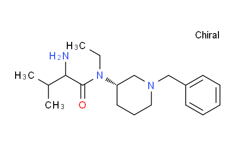 CAS No. 1354026-08-6, 2-Amino-N-((S)-1-benzylpiperidin-3-yl)-N-ethyl-3-methylbutanamide
