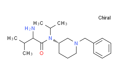 CAS No. 1354033-20-7, 2-Amino-N-((S)-1-benzylpiperidin-3-yl)-N-isopropyl-3-methylbutanamide