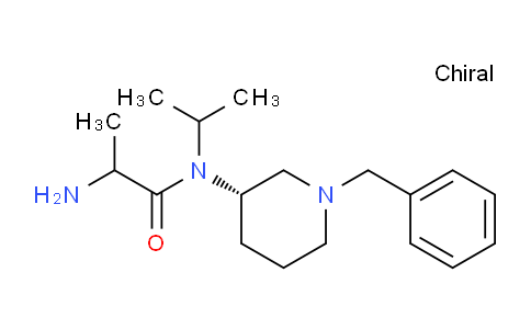 CAS No. 1354025-00-5, 2-Amino-N-((S)-1-benzylpiperidin-3-yl)-N-isopropylpropanamide