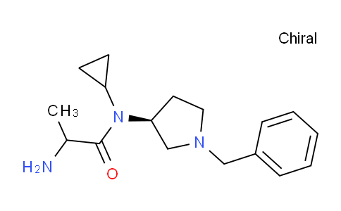 CAS No. 1354024-93-3, 2-Amino-N-((S)-1-benzylpyrrolidin-3-yl)-N-cyclopropylpropanamide