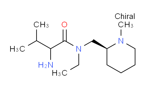 CAS No. 1354024-89-7, 2-Amino-N-ethyl-3-methyl-N-(((S)-1-methylpiperidin-2-yl)methyl)butanamide