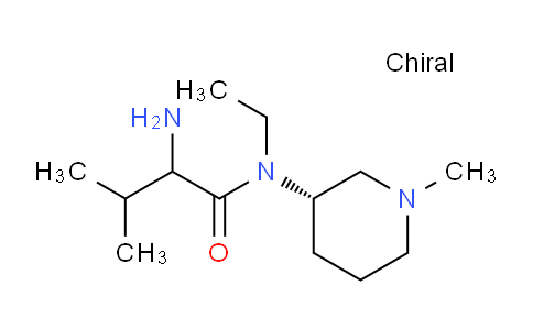 CAS No. 1354033-33-2, 2-Amino-N-ethyl-3-methyl-N-((S)-1-methylpiperidin-3-yl)butanamide