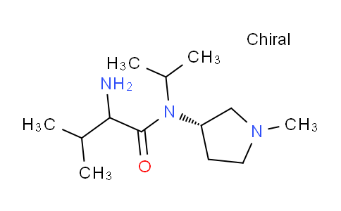 CAS No. 1354033-34-3, 2-Amino-N-isopropyl-3-methyl-N-((S)-1-methylpyrrolidin-3-yl)butanamide