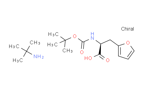 CAS No. 881690-67-1, 2-Methylpropan-2-amine (S)-2-((tert-butoxycarbonyl)amino)-3-(furan-2-yl)propanoate