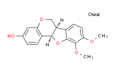 CAS No. 73340-41-7, 3-Hydroxy-9,10-dimethoxyptercarpan