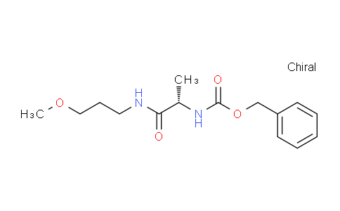 CAS No. 1420804-56-3, 3-Methoxypropyl Z-L-Alaninamide