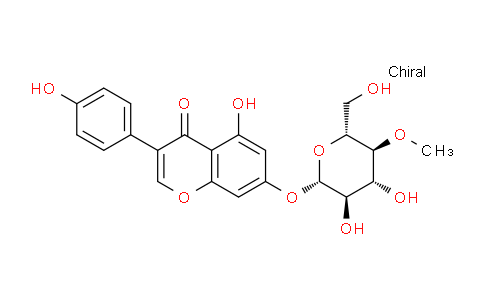 CAS No. 950910-16-4, 4''-methyloxy-Genistin
