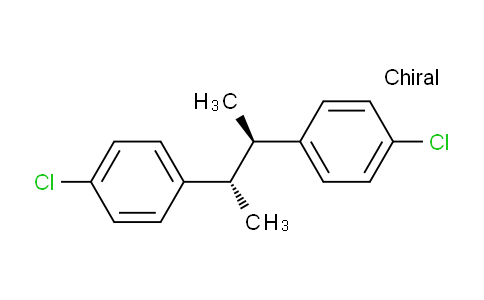 CAS No. 64985-93-9, 4,4'-((2R,3S)-Butane-2,3-diyl)bis(chlorobenzene)