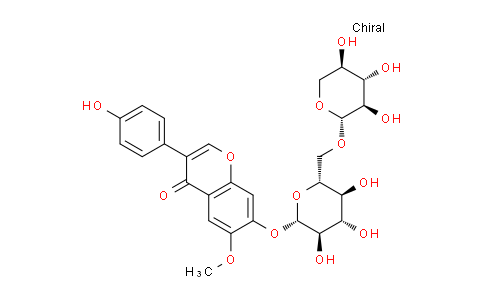 CAS No. 231288-18-9, 6”-O-xylosyl-glycitin