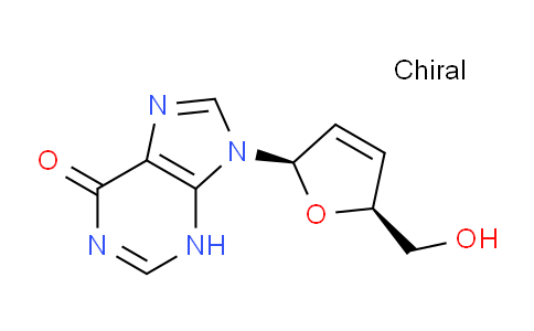 CAS No. 42867-68-5, 9-((2R,5S)-5-(Hydroxymethyl)-2,5-dihydrofuran-2-yl)-3H-purin-6(9H)-one