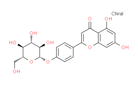 CAS No. 20486-34-4, Apigenin-4'-glucoside