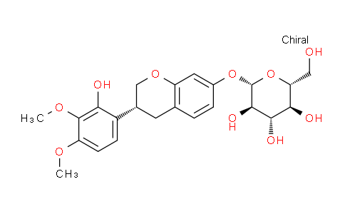 CAS No. 136087-29-1, Astraisoflavan-7-O-β-D-glucoside