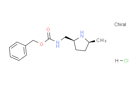 Benzyl (((2S,5S)-5-methylpyrrolidin-2-yl)methyl)carbamate hydrochloride