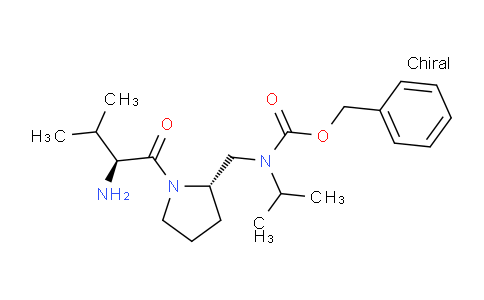 CAS No. 1401668-45-8, Benzyl (((S)-1-((S)-2-amino-3-methylbutanoyl)pyrrolidin-2-yl)methyl)(isopropyl)carbamate