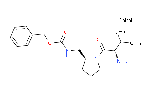 CAS No. 1401665-68-6, Benzyl (((S)-1-((S)-2-amino-3-methylbutanoyl)pyrrolidin-2-yl)methyl)carbamate