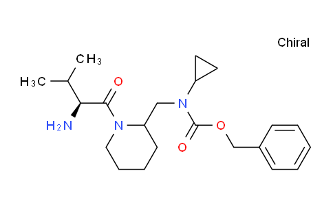 CAS No. 1354025-64-1, Benzyl ((1-((S)-2-amino-3-methylbutanoyl)piperidin-2-yl)methyl)(cyclopropyl)carbamate