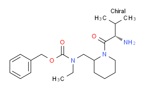 CAS No. 1354023-82-7, Benzyl ((1-((S)-2-amino-3-methylbutanoyl)piperidin-2-yl)methyl)(ethyl)carbamate