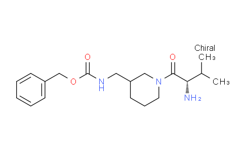 CAS No. 1354025-15-2, Benzyl ((1-((S)-2-amino-3-methylbutanoyl)piperidin-3-yl)methyl)carbamate