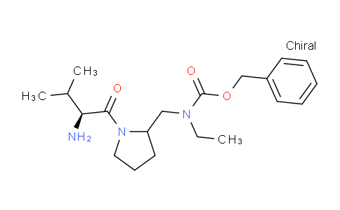 CAS No. 1354033-43-4, Benzyl ((1-((S)-2-amino-3-methylbutanoyl)pyrrolidin-2-yl)methyl)(ethyl)carbamate