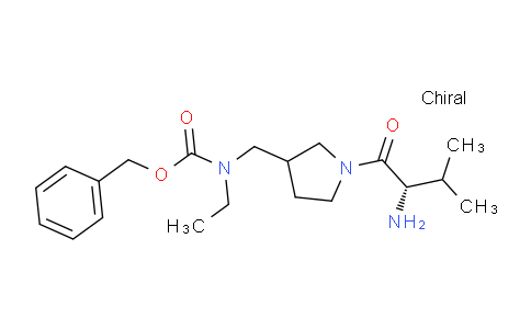 CAS No. 1354033-41-2, Benzyl ((1-((S)-2-amino-3-methylbutanoyl)pyrrolidin-3-yl)methyl)(ethyl)carbamate