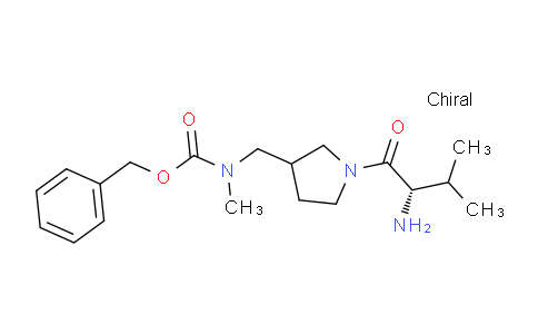 CAS No. 1354026-33-7, Benzyl ((1-((S)-2-amino-3-methylbutanoyl)pyrrolidin-3-yl)methyl)(methyl)carbamate