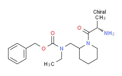 CAS No. 1354025-07-2, Benzyl ((1-((S)-2-aminopropanoyl)piperidin-2-yl)methyl)(ethyl)carbamate