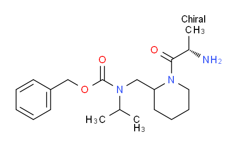 CAS No. 1354024-16-0, Benzyl ((1-((S)-2-aminopropanoyl)piperidin-2-yl)methyl)(isopropyl)carbamate