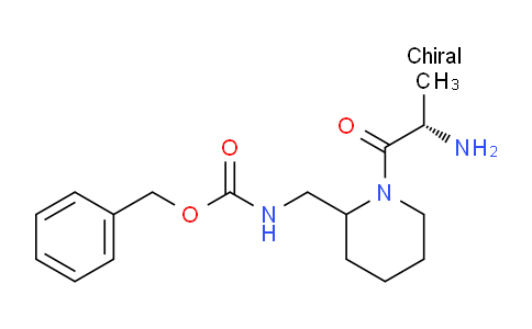 CAS No. 1354029-34-7, Benzyl ((1-((S)-2-aminopropanoyl)piperidin-2-yl)methyl)carbamate