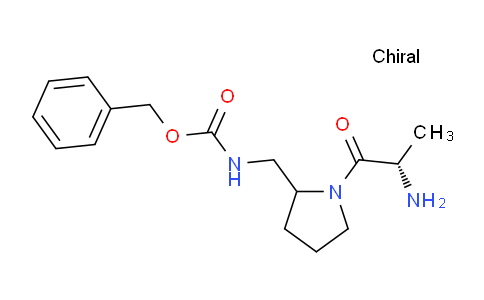CAS No. 1354026-85-9, Benzyl ((1-((S)-2-aminopropanoyl)pyrrolidin-2-yl)methyl)carbamate
