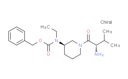 CAS No. 1401665-28-8, Benzyl ((R)-1-((S)-2-amino-3-methylbutanoyl)piperidin-3-yl)(ethyl)carbamate