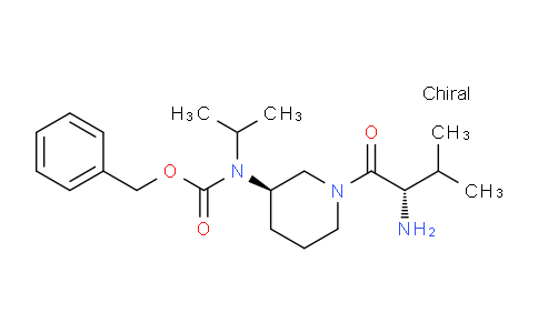 CAS No. 1401666-63-4, Benzyl ((R)-1-((S)-2-amino-3-methylbutanoyl)piperidin-3-yl)(isopropyl)carbamate