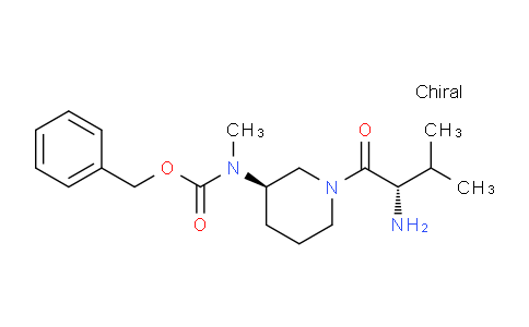 CAS No. 1401667-57-9, Benzyl ((R)-1-((S)-2-amino-3-methylbutanoyl)piperidin-3-yl)(methyl)carbamate