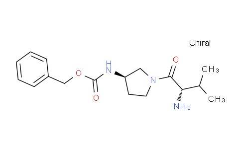 CAS No. 1401665-64-2, Benzyl ((R)-1-((S)-2-amino-3-methylbutanoyl)pyrrolidin-3-yl)carbamate