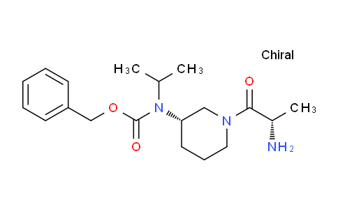 CAS No. 1401666-38-3, Benzyl ((S)-1-((S)-2-aminopropanoyl)piperidin-3-yl)(isopropyl)carbamate