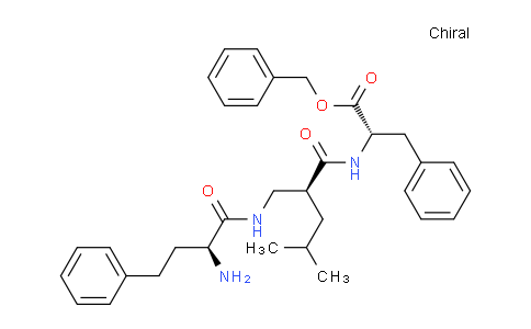 CAS No. 875309-82-3, benzyl ((S)-2-amino-4-phenylbutanoyl)-L-leucyl-L-phenylalaninate