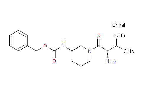 CAS No. 1354032-72-6, Benzyl (1-((S)-2-amino-3-methylbutanoyl)piperidin-3-yl)carbamate