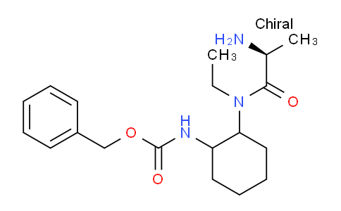 CAS No. 1354033-13-8, Benzyl (2-((S)-2-amino-N-ethylpropanamido)cyclohexyl)carbamate