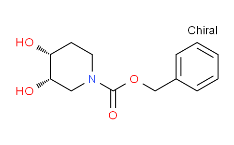 CAS No. 167096-99-3, Benzyl (3S,4R)-3,4-dihydroxypiperidine-1-carboxylate