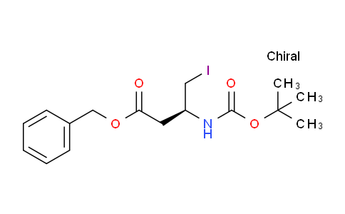 CAS No. 161529-22-2, Benzyl (S)-3-(Boc-amino)-4-iodobutanoate