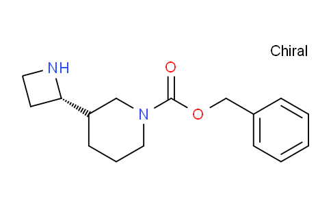 CAS No. 1447641-24-8, Benzyl 3-((S)-azetidin-2-yl)piperidine-1-carboxylate