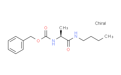CAS No. 50722-42-4, Benzyl N-[(1S)-1-(butylcarbamoyl)ethyl]carbamate