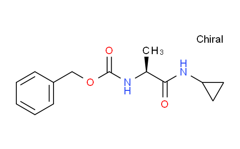 CAS No. 1314806-92-2, Benzyl N-[(1S)-1-(cyclopropylcarbamoyl)ethyl]carbamate