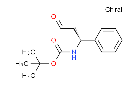CAS No. 212560-65-1, Boc-(R)-3-Amino-3-phenylpropanal