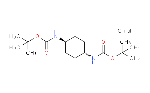 CAS No. 1388893-13-7, Di-tert-butyl (1r,4r)-cyclohexane-1,4-diyldicarbamate